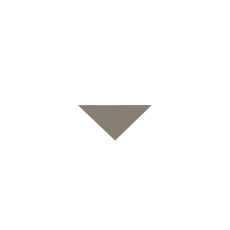 Flise - Victorian triangler 3,5/3,5/5 cm Grå - Grey GRU