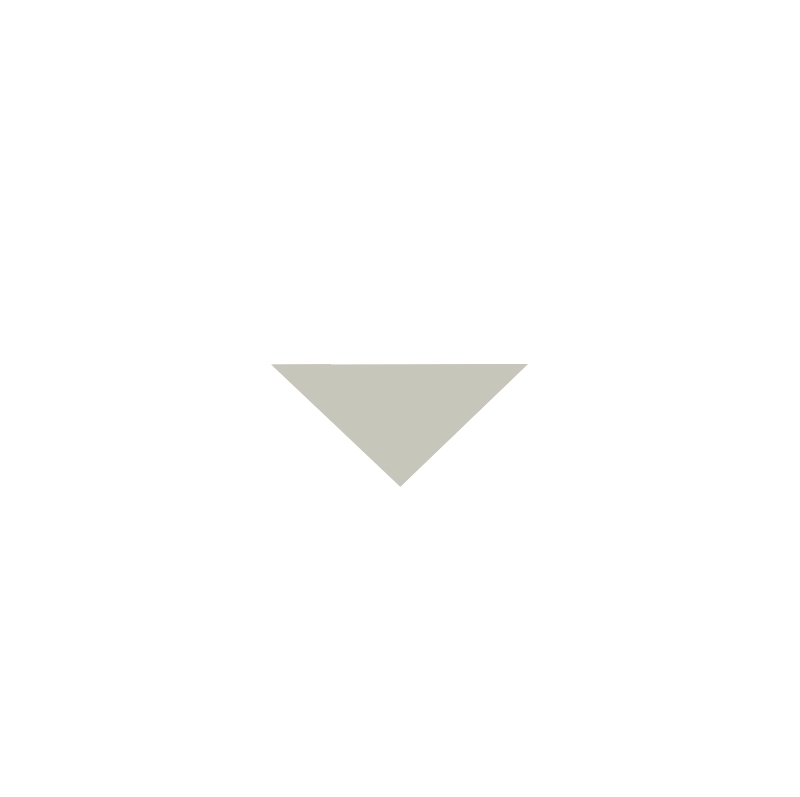 Flise - Triangel, 3,5/3,5/5 cm, Perlegrå - Pearl Grey PER