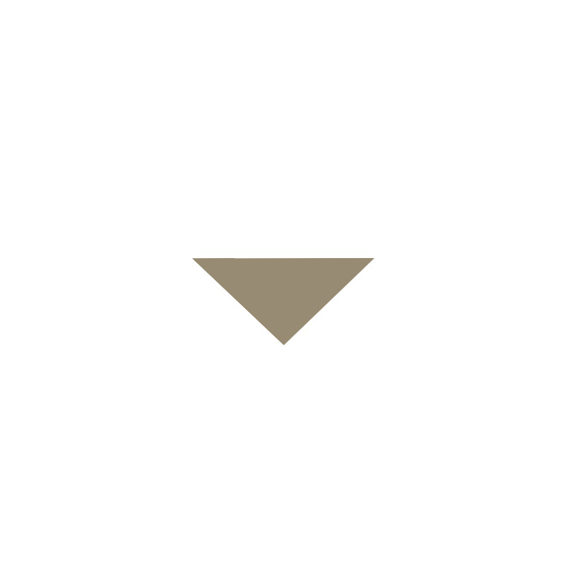 Flise - Triangel, 3,5/3,5/5 cm, Muldvarpegrå, - Taupe TAU