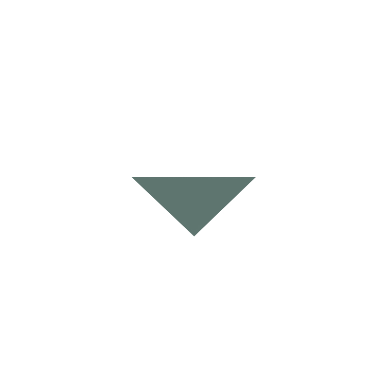 Tiles - Triangles 3.5/3.5/5 cm (1.38/1.38/1.97 in.) - Dark Green VEF