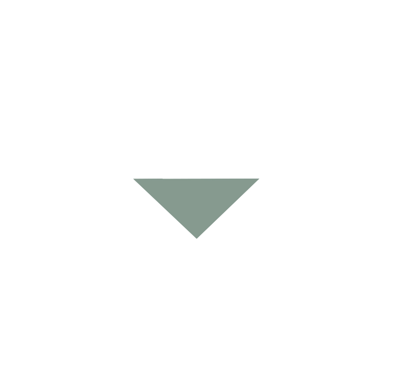 Flise - Victorian triangler 3,5/3,5/5 cm Grønn - Green VEU