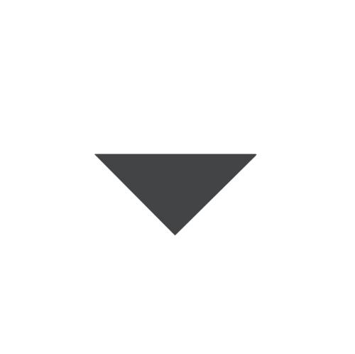 Flise - Victorian triangler 5/5/7 cm Svart - Black NOI