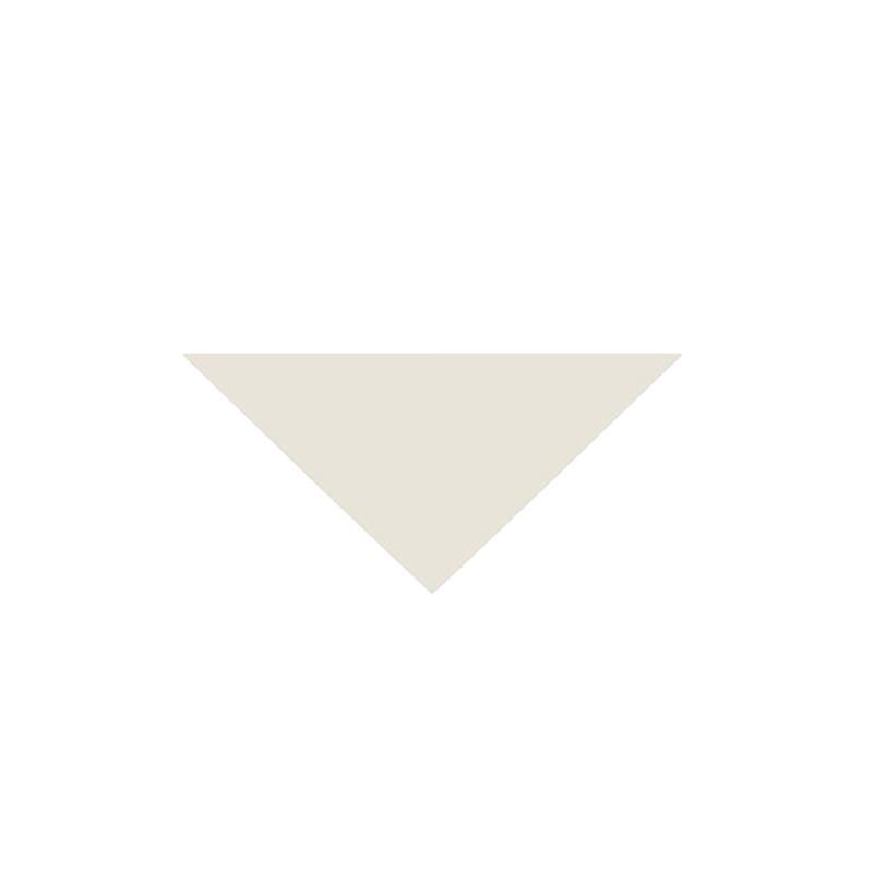Klinker - Victorian triangel 7/7/10 cm vit