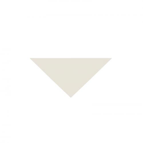 Klinker - Victorian triangel 7/7/10 cm vit