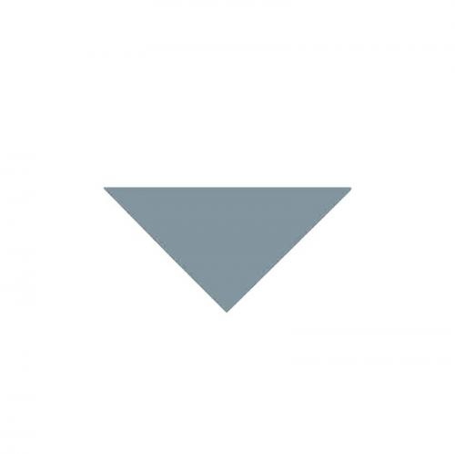 Klinker - Victorian triangel 7/7/10 cm ljusblå