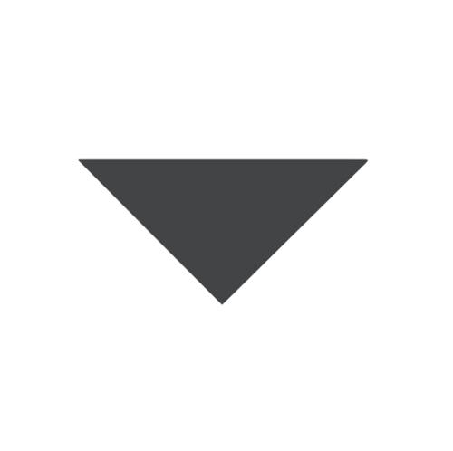 Flise - Victorian Triangler 7 x 7 x 10 cm Svarte - Black NOI