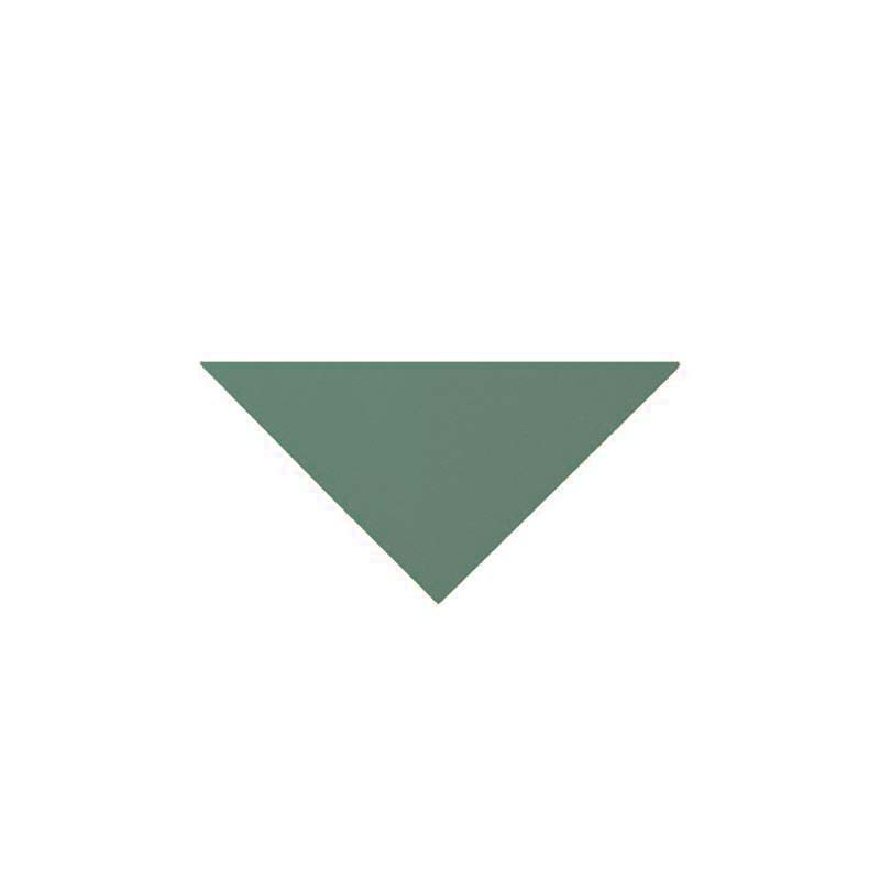 Klinker - Victorian triangel 7/7/10 cm mörkgrön