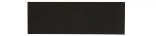 Klinker - Viktoriansk rektangel 5 x 15 cm svart - arvestykke - gammeldags dekor - klassisk stil - retro - sekelskifte