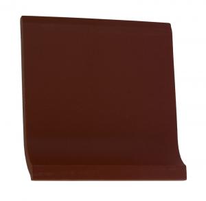 Tile - Victorian coved skirting 10 x 10 red