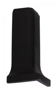Fliesen - Victorian Außenecke Für Bodensockel 10 x 10 Schwarz - Black NOI
