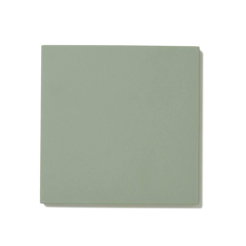 Floor tiles - 10 x 10 cm  (3.93 x 3.93 in.) pale green Winckelmans