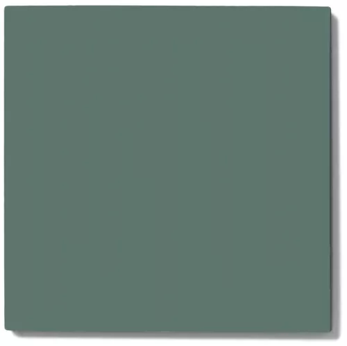 Klinke - Granitkeramik, 15 x 15 cm, Mørkegrøn, - Dark Green VEF