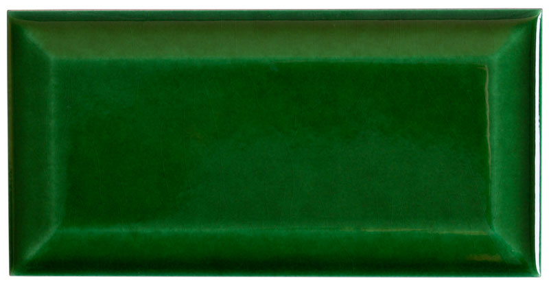 Color sample - Wall tile Victoria - bottle-green, glossy