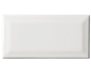 Kakel Victoria - Fasad kant 7,5 x 15 cm vit, blank