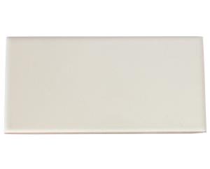 Kakel Victoria klassisk stil - 7,5 x 15 cm elfenbensvit, blank - gammaldags inredning - klassisk stil - retro - sekelskifte