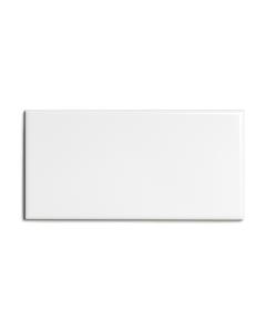 Wall tile Victoria - 7.5 x 15 cm (2,9 x 5,9 in.) white, glossy