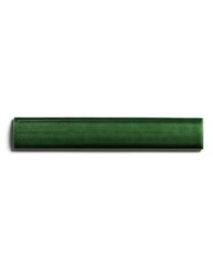 Victoria Tile - Edge Tile Trim - 2.5 x 15 cm (0.98 x 5.91 in.) - Bottle Green, Glossy