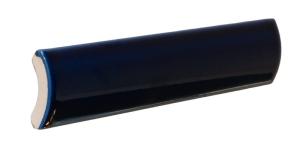 Kakel Victoria - Kantlist 2,5 x 15 cm ultramarinblå
