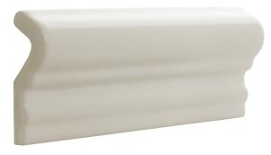 Fliser Victoria - Brystlist 5 x 15 cm elfenben hvit, blank