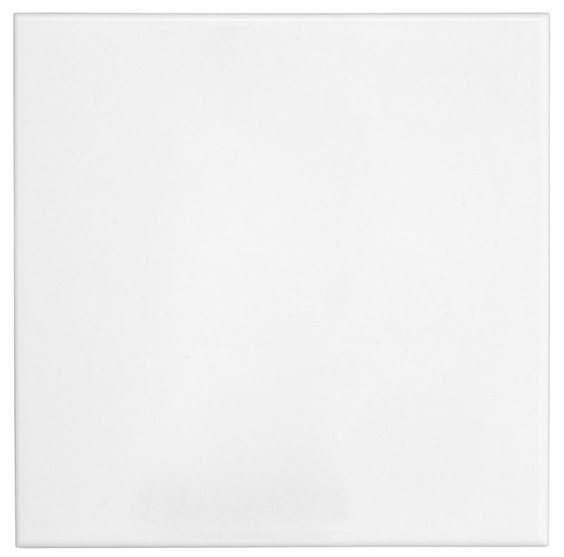 Klassiskt kakel Victoria - 15 x 15 cm vit, blank - gammaldags inredning - klassisk stil - retro - sekelskifte