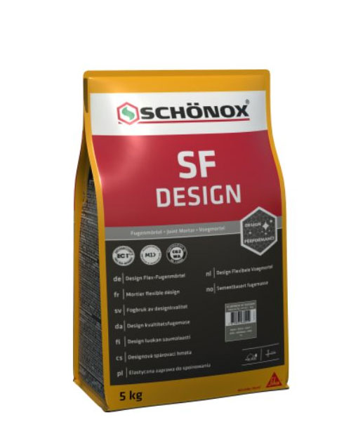 Kakelfog 5 kg - Schönox SF Design silvergrå