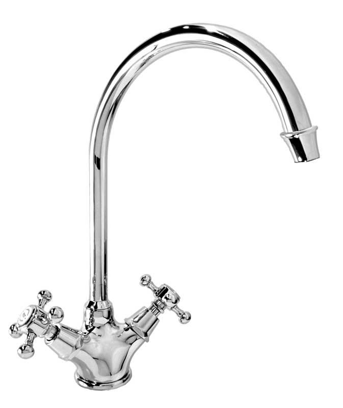 mixer Lady in chrome - Classic old faucet