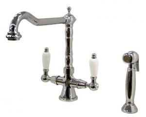 Kitchen Faucet - Chelsea chrome with separate hand spray