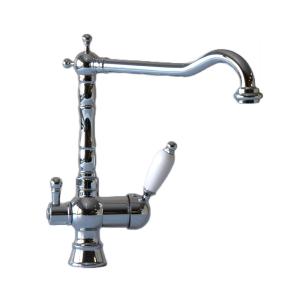 Kitchen Faucet Nottingham with Dishwasher Shut off Valve - Chrome