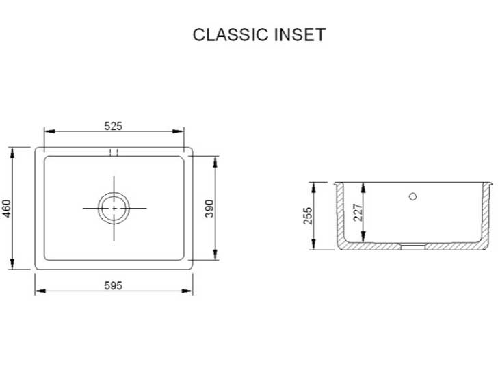 Diskho - Classic Inset 600 - gammaldags inredning - klassisk stil - retro -sekelskifte