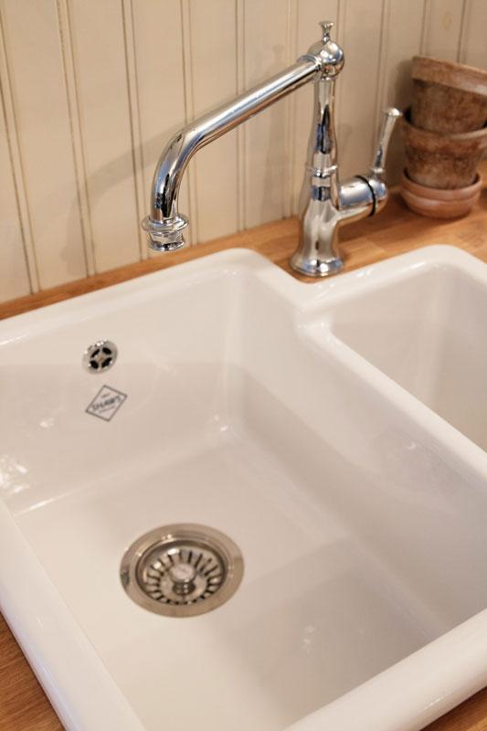 Old style kitchen Sink Porcelain - Shaws Classic Brindle