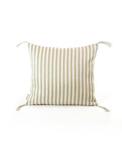 Bolster Pillow - Sand Narrow Stripe