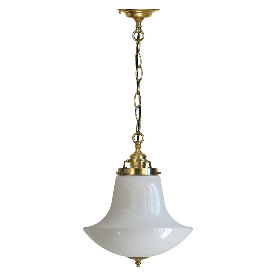 Klassiska taklampor lampa i mässing, gammaldags stil