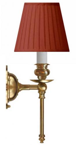 Klassisk lampa & belysning | Sekelskifte retro röd lampa ljusröramartur