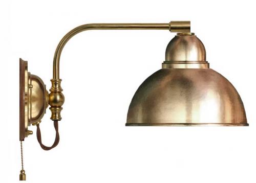 Wall lamp - Gripenberg 60 brass shade