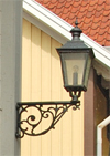 Utomhuslampa - Fasadlykta Solberga S4 - sekelskiftesstil - gammaldags stil
