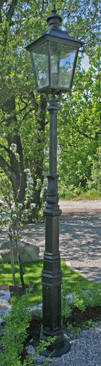 Exterior Lamp - Lamp-post Ljuså S4 - oldschool style - old fashioned