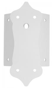Corner wall mount - For Sollerö and Solgård, white