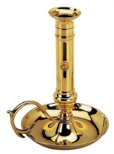 Office candlestick - Brass 20 cm - old style - classic interior - oldschool style