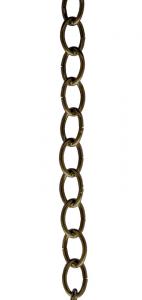 Extension chain antique brass - 1 m