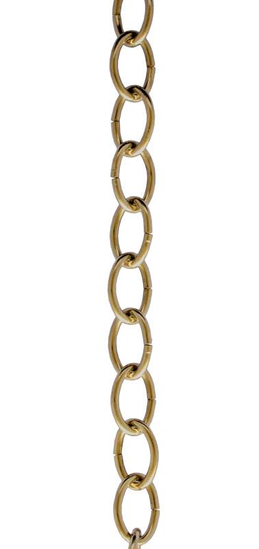 Extension chain brass - 1 m