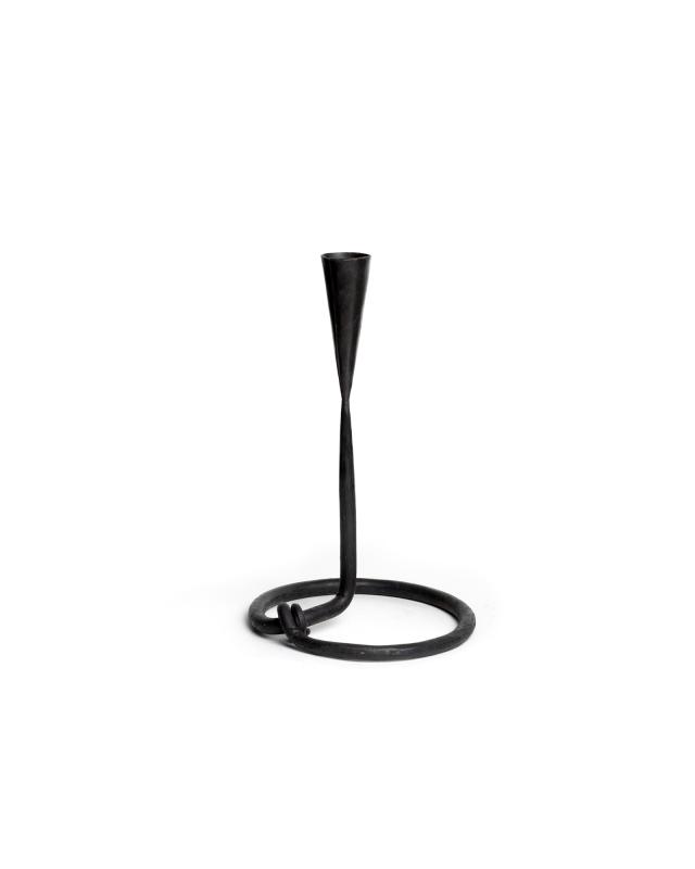 Wrought Iron Candle Holder - Långshyttan 20 cm