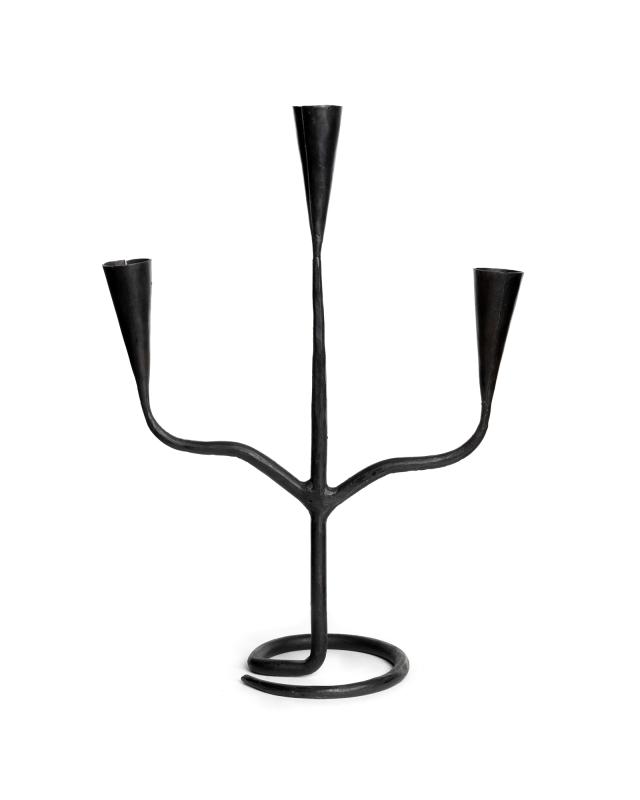 Wrought Iron Candle Holder - Långshyttan Candelabra