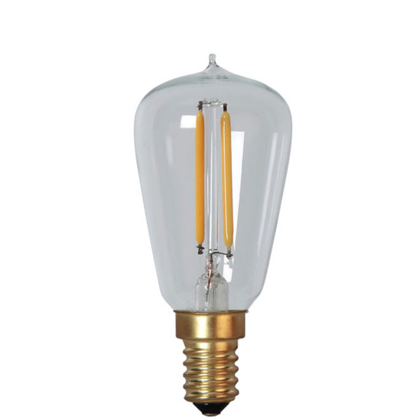 LED-lampa - Sekelskifte mini E14 38 mm, 120 lm - gammaldags inredning - klassisk stil - retro -sekelskifte