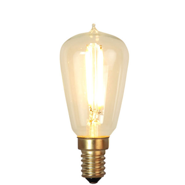 LED-lampa - Sekelskifte mini E14 38 mm, 120 lm - gammaldags inredning - klassisk stil - retro -sekelskifte