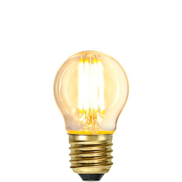 LED-lampa - Liten rund 45 mm, 320 lm - gammaldags inredning - klassisk stil - retro -sekelskifte