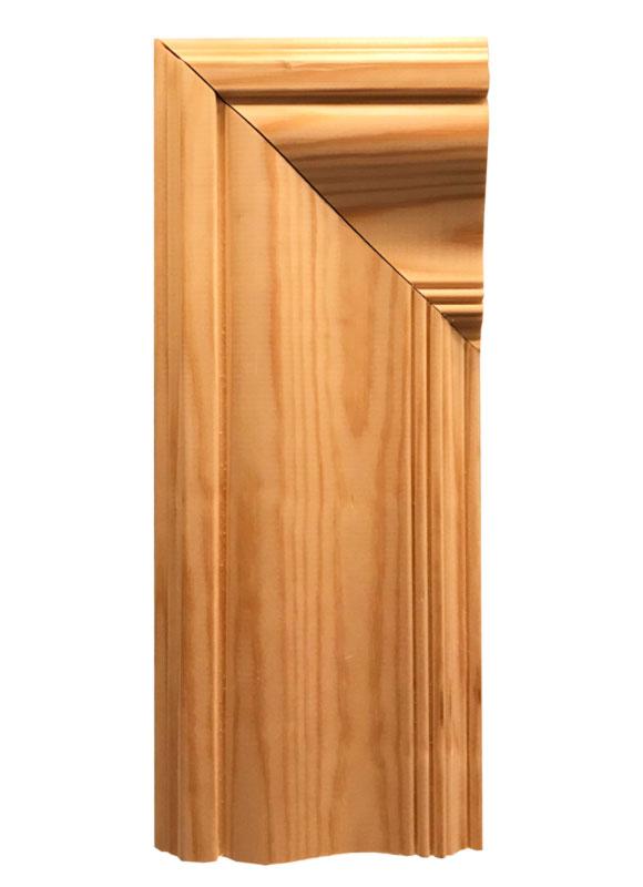 Classic architrave. Late 1800s to early 1900s - old style - vintage - classic interior - retro