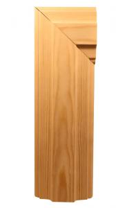 Architrave - 20 x 90 mm. Time period: 1910-1920 - old style - vintage - classic interior - retro
