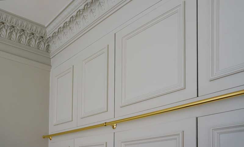 List Delsbo - French door panel list 36 mm - arvestykke - gammeldags dekor - klassisk stil - retro - sekelskifte