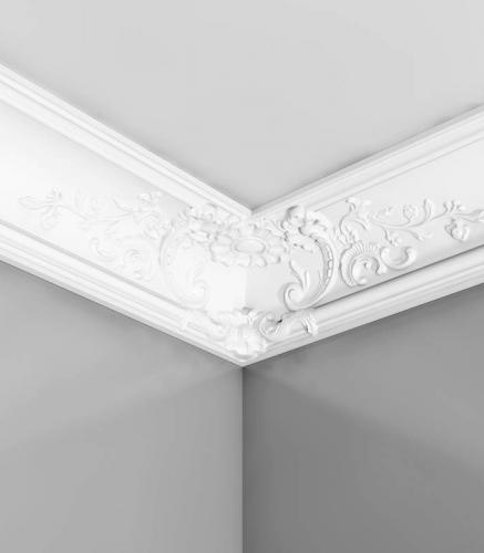 Cornice molding - Orac Decor C338B corner - old fashioned style - classic interior - oldschool style