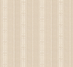 Lim & Handtryck Tapet - Edit kakao/beige - arvestykke - gammeldags dekor - klassisk stil - retro - sekelskifte